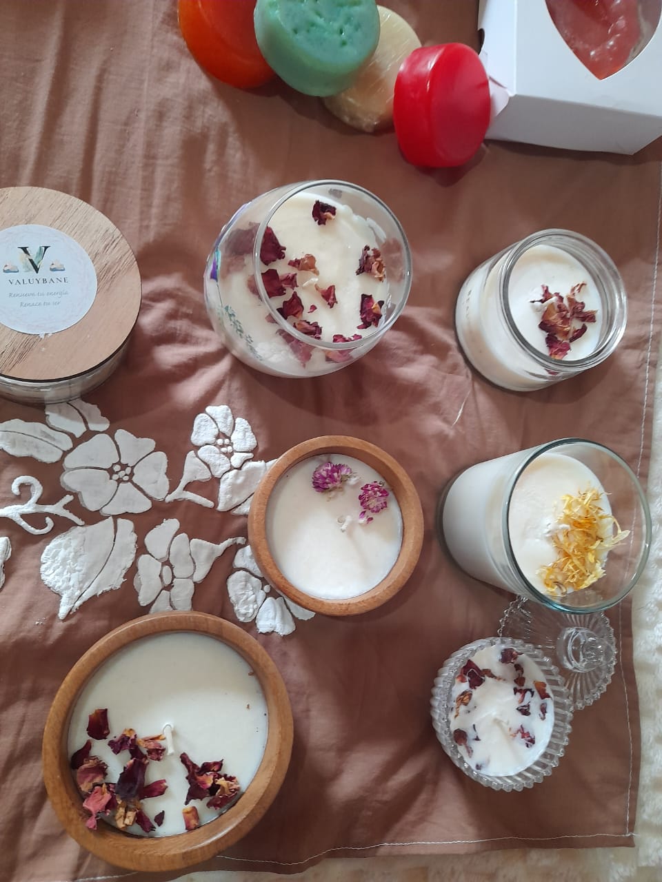 velas aromáticas